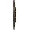 Ekena Millwork Jamie Medallion (Canopies up to 3 7/8"), 23 5/8"OD x 3 7/8"ID x 2 1/8"P, Stone Hearth Crackle CM23JASHC - alternate 4